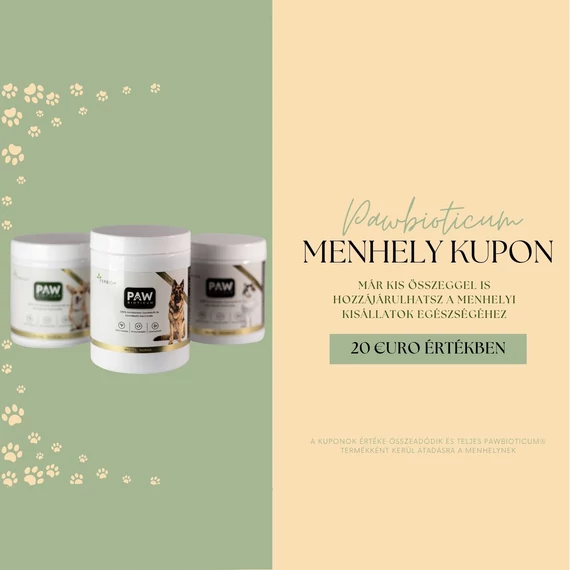 Pawbioticum menhely kupon 20 €