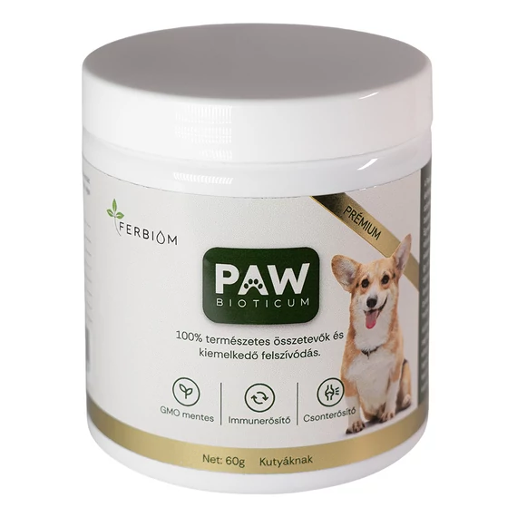 Pawbioticum - fermentált, vitalizáló formula kutyáknak - adomány