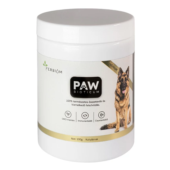 Pawbioticum - fermentált, vitalizáló formula kutyáknak 100g - Adomány
